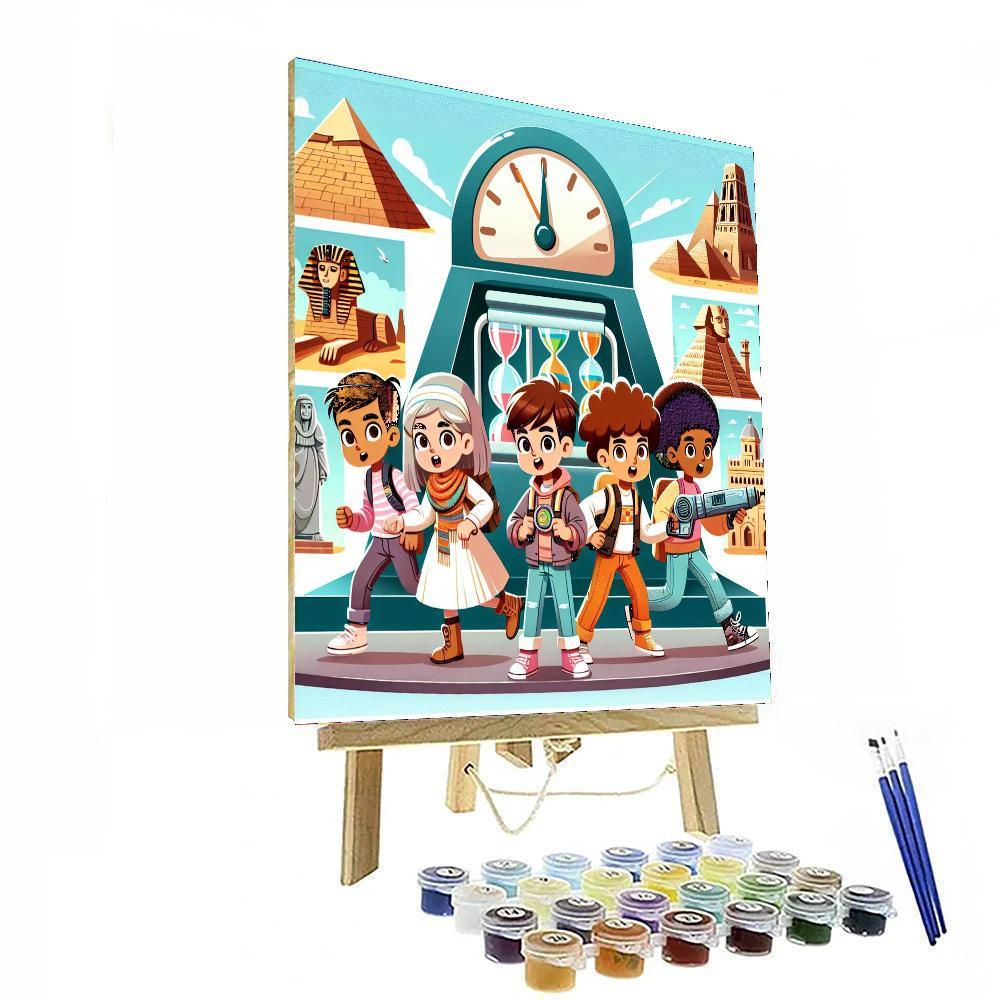 Adventure Time Travel Painting By Numbers Kit