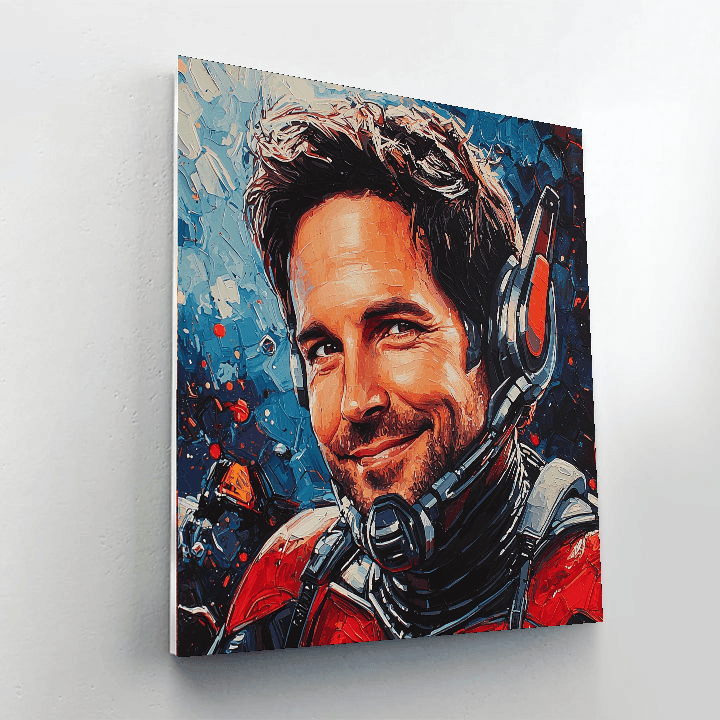 Paul Rudd: The Heartfelt Humor Of Ant-man Paint By Color