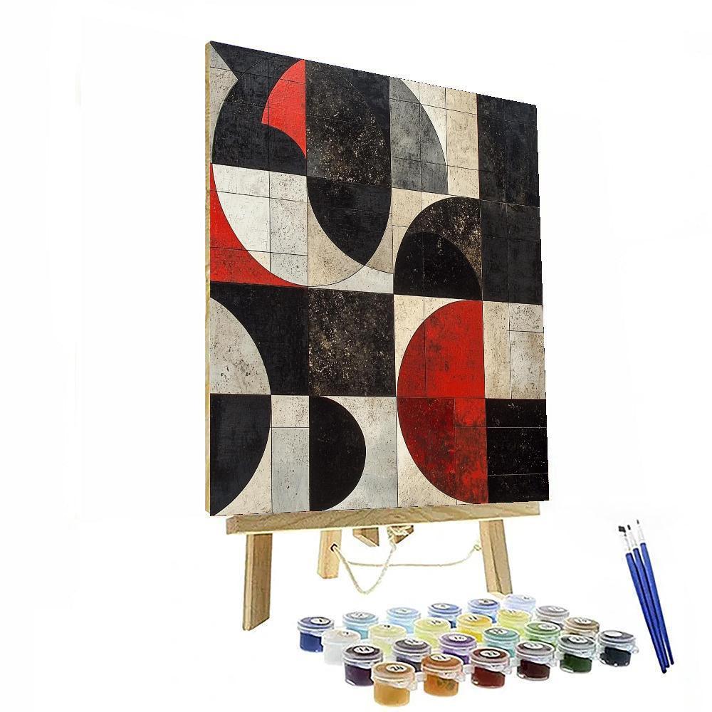 Kazimir Malevich Inspired Unity In Diversity  Paint By Numbers Kits