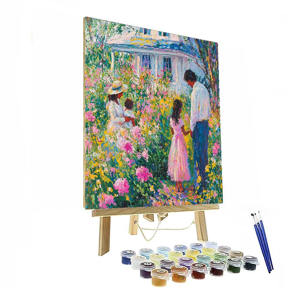 Nurturing Blossoms Paint By Numbers