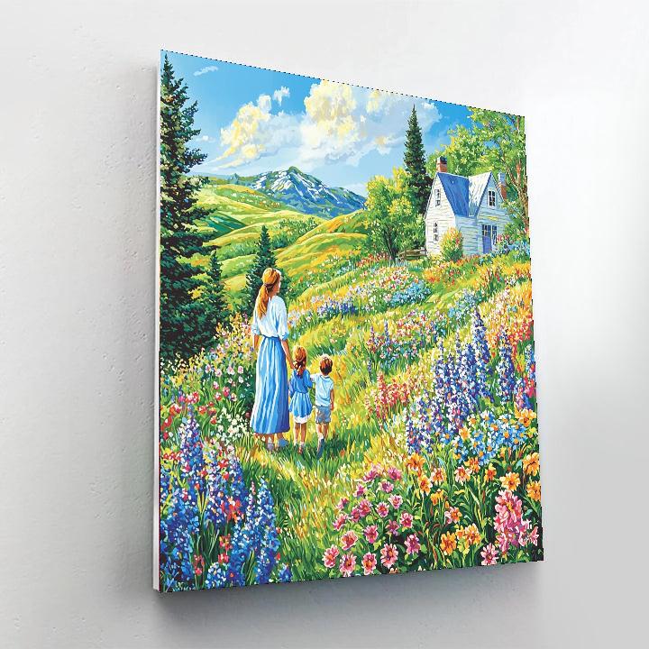 Adventures Await Number Painting