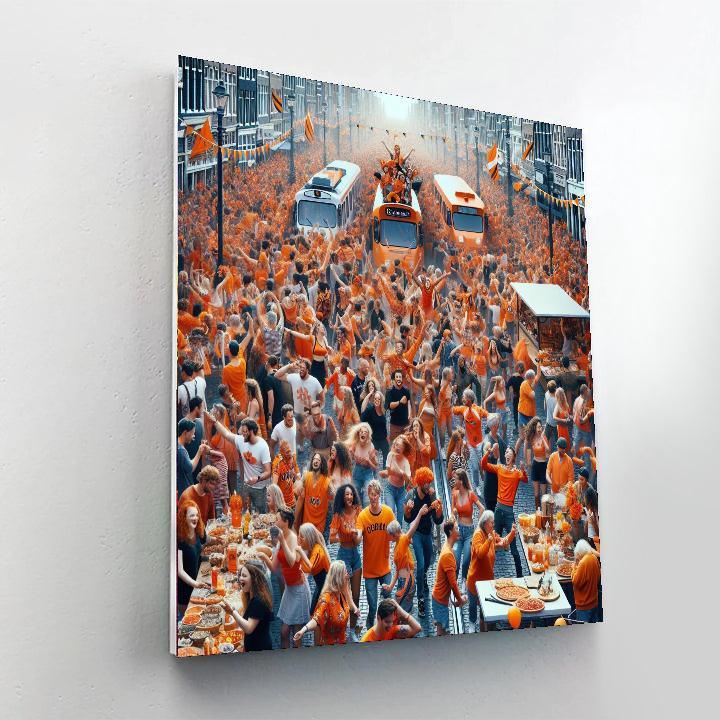 King’s Day DIY Paint By Numbers