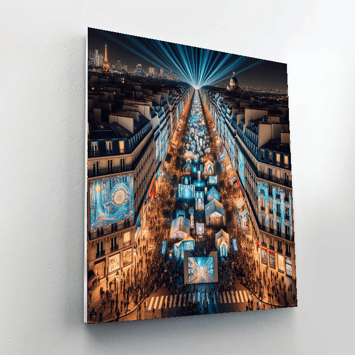 Nuit Blanche Painting By Numbers Kit