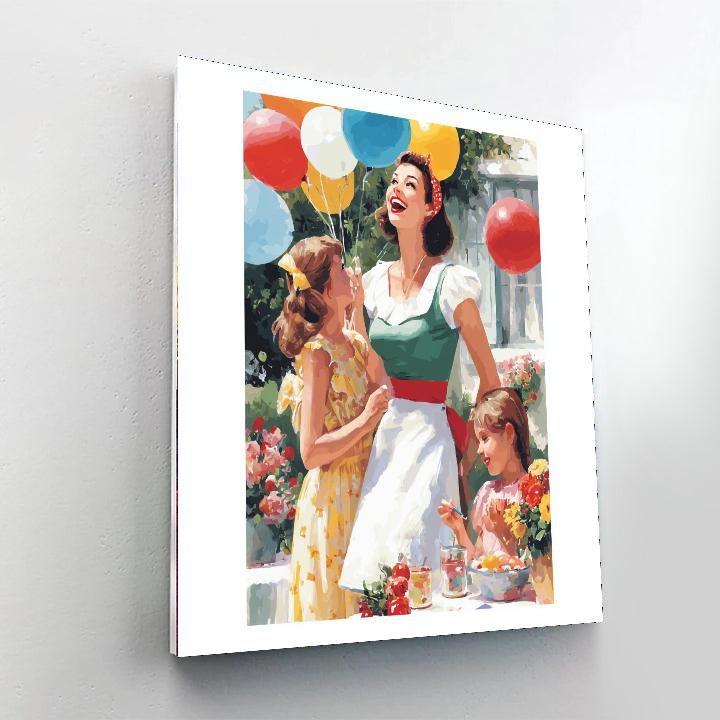 Celebrating Mom's Love Paint By Numbers Kits
