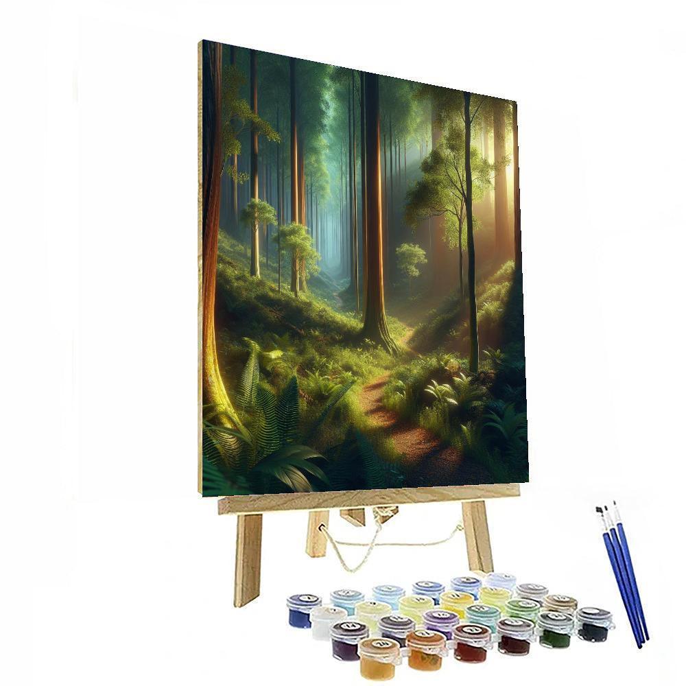 Forest Trail Adventure Paint By Numbers