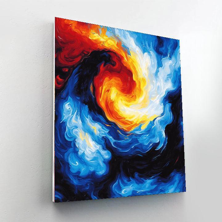 Caravaggio Inspired Dreamscape Abstraction  Numbered Painting Kits