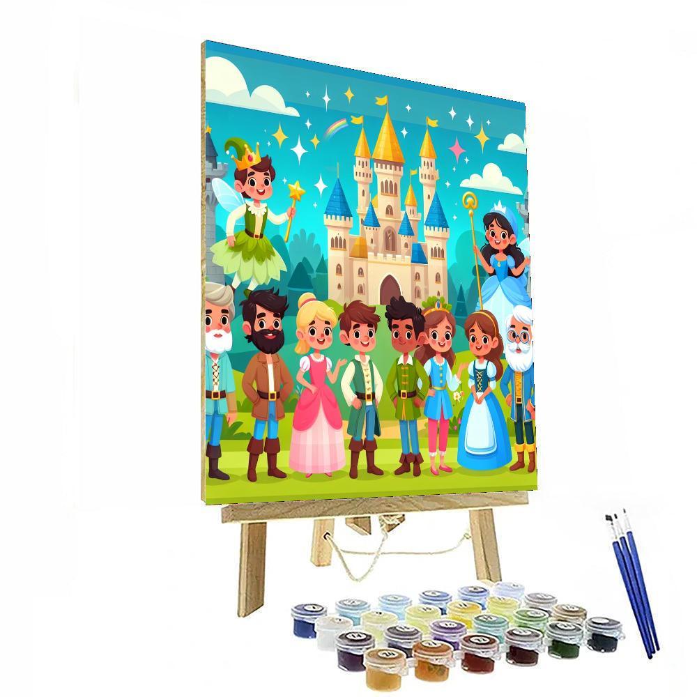 Magic Kingdom Fairytale Paint By Numbers Kits