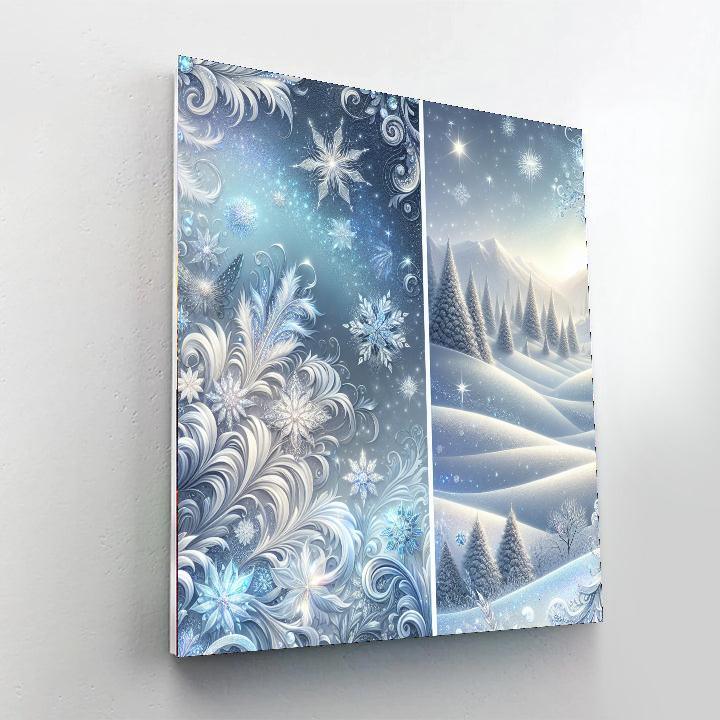 Frozen Winter Magic Paint By Number