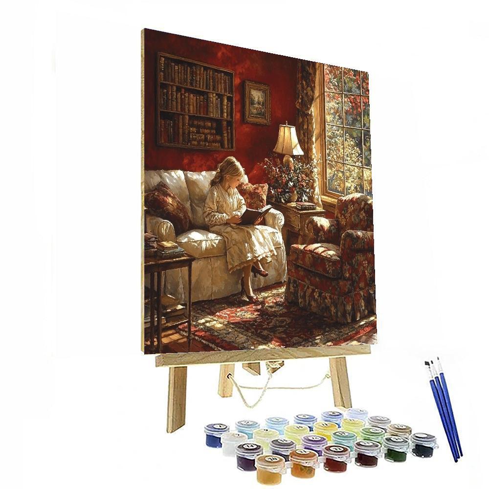 Silken Threads Of Love Number Painting