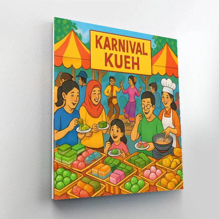 Karnival Kueh Numbered Painting Kits