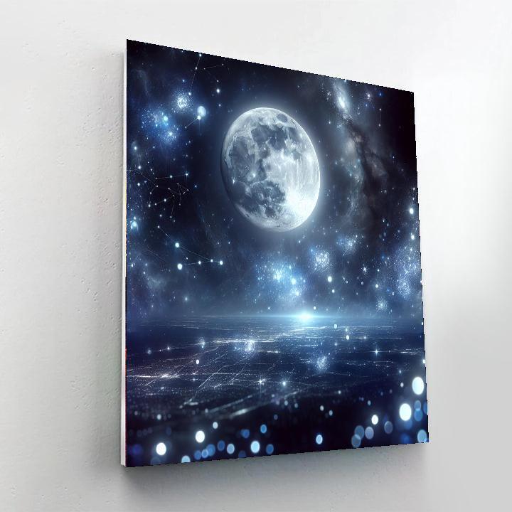 Starry Astronomy Exploration Paint By Color