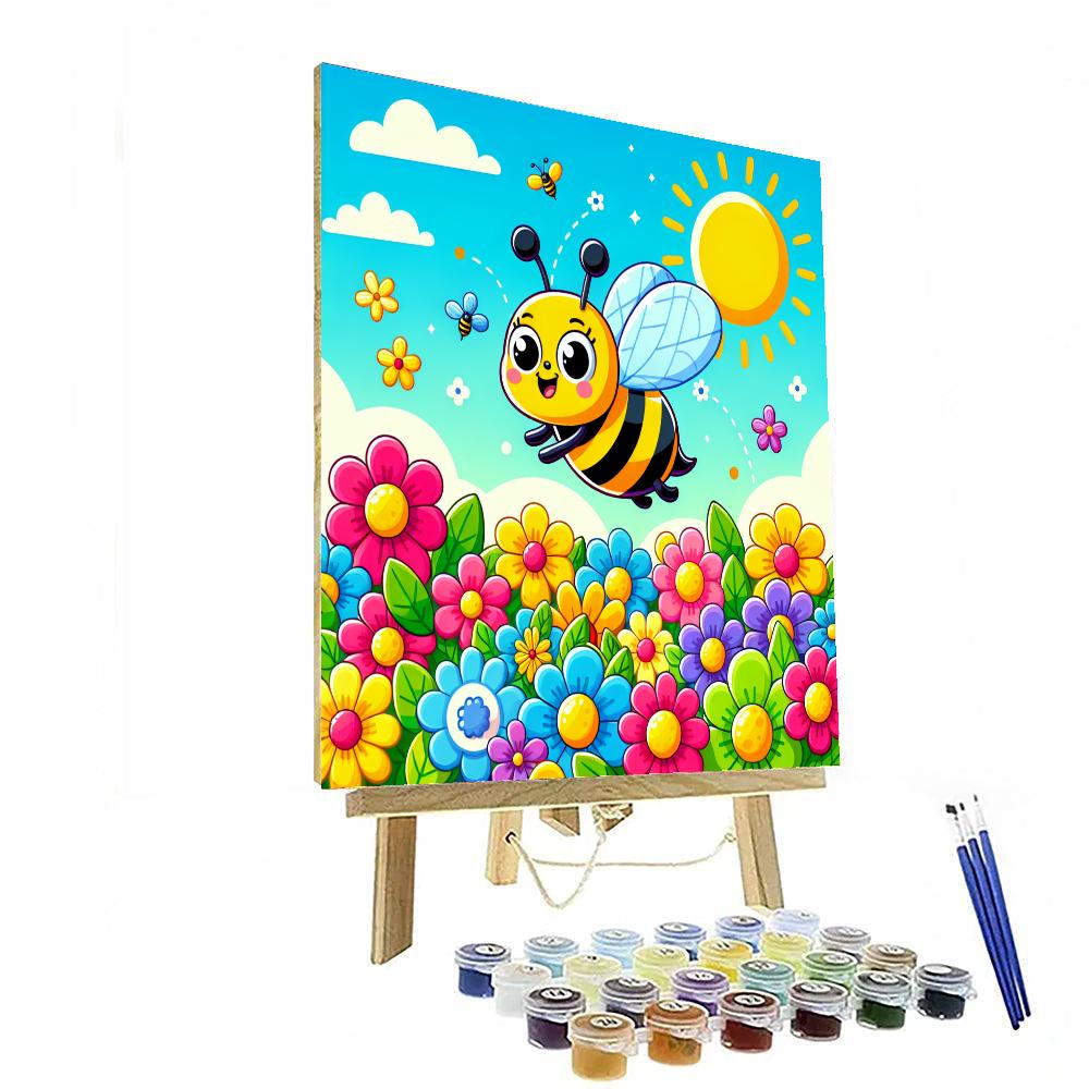 Dancing Bee Paint By Color