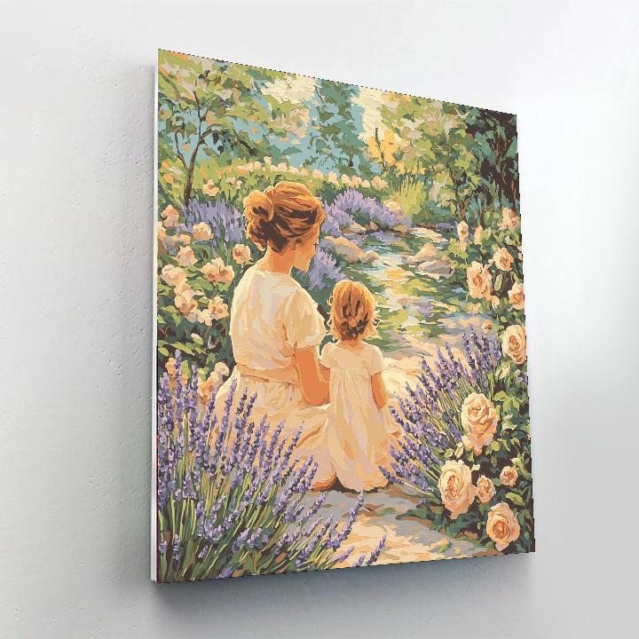 Mother’s Garden Sanctuary Number Painting