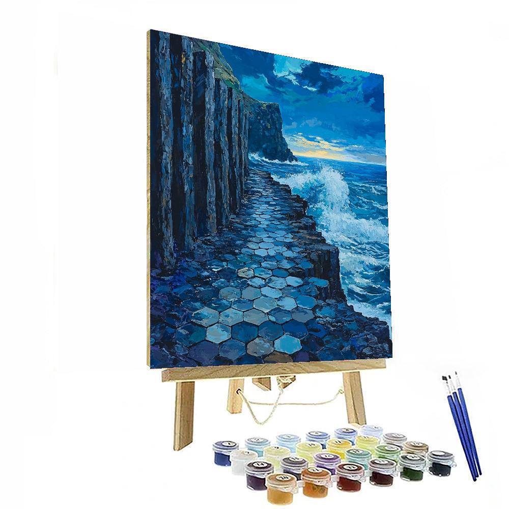 Giant's Causeway - Antrim, Northern Ireland DIY Paint By Numbers