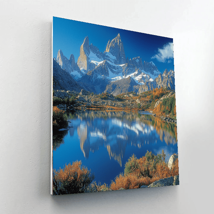 Mount Fitz Roy - Argentina Numbered Painting Kits