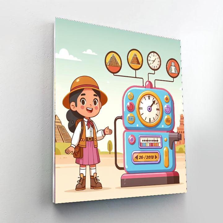 Time Traveler's Journey Paint By Numbers Kits