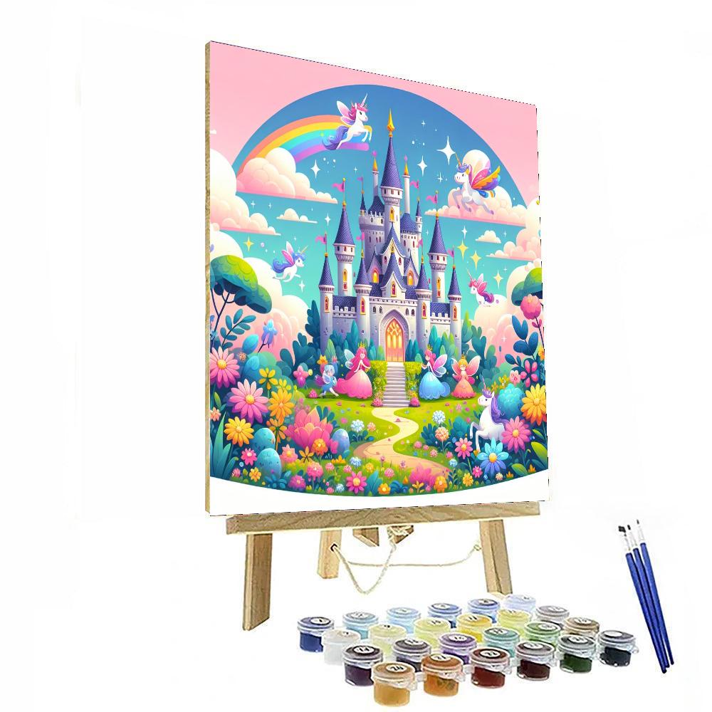 Fairy Tale Kingdom Escape Painting By Numbers Kit