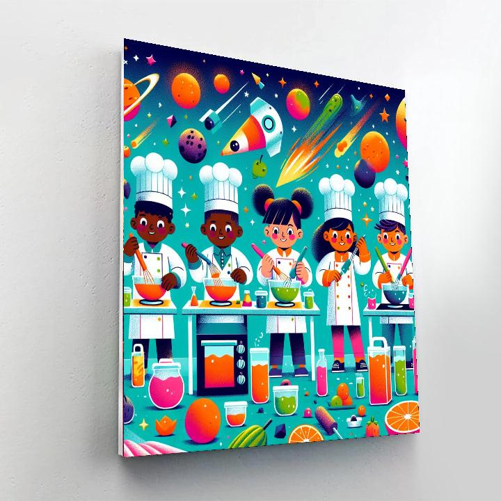 Cosmic Chef Academy Paint By Number