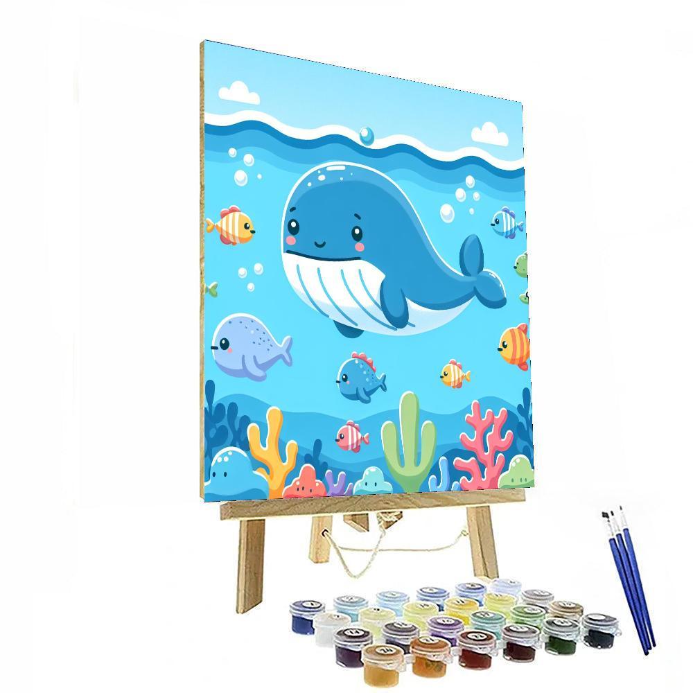 Whale Wonders Expedition Paint By Number