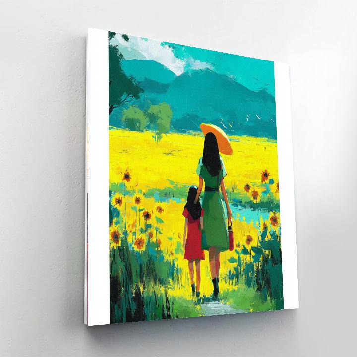 Endless Fields Of Motherly Love DIY Paint By Numbers