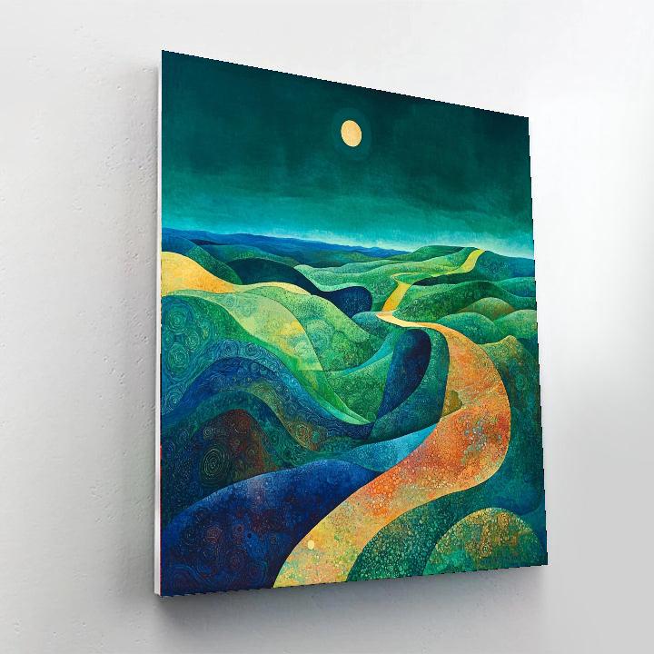 Max Ernst Inspired Dreamscape Dimensions  Paint By Numbers Kits