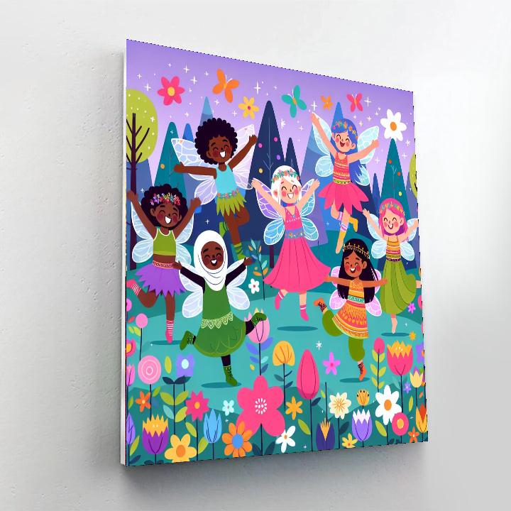 The Enchanted Fairy Forest DIY Paint By Numbers
