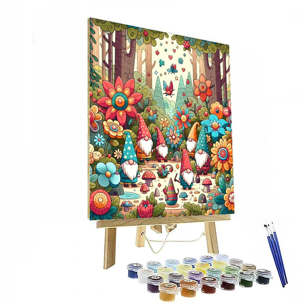 Adventure In Enchanted Forest Numbered Painting Kits