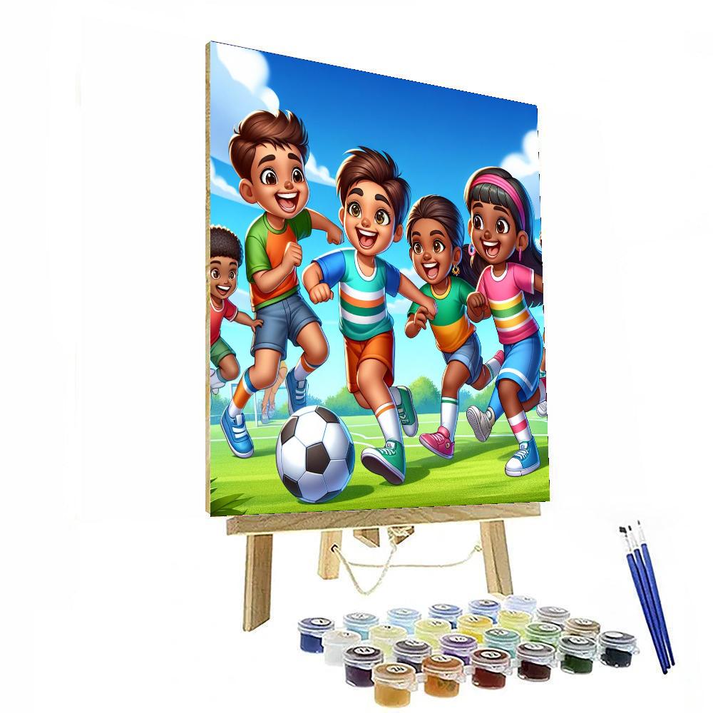 Sports Superstar Paint By Color