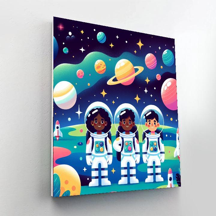 Galaxy Adventure Journey Paint By Number