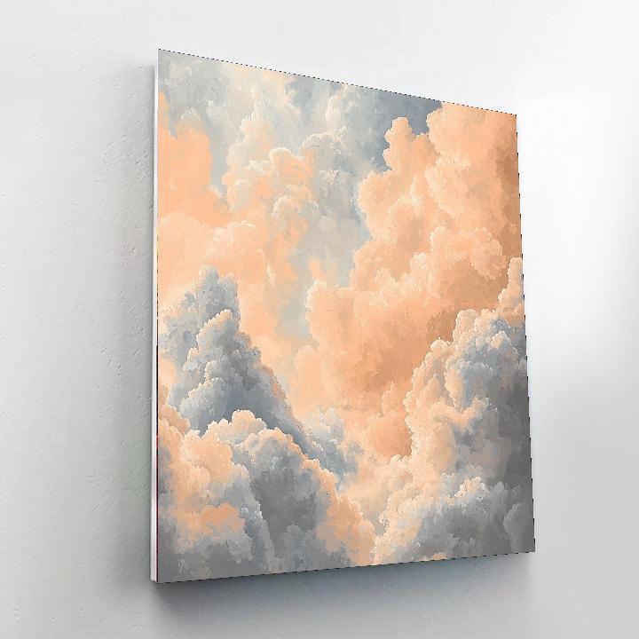 Edgar Degas Inspired The Gentle Glow  Numbered Painting Kits