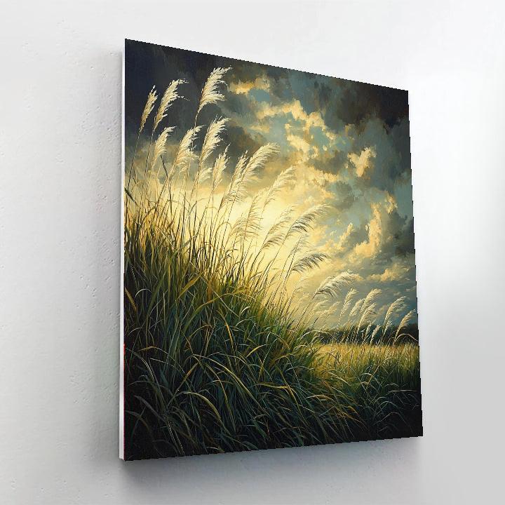 Caravaggio Inspired The Silent Gale  Paint By Color