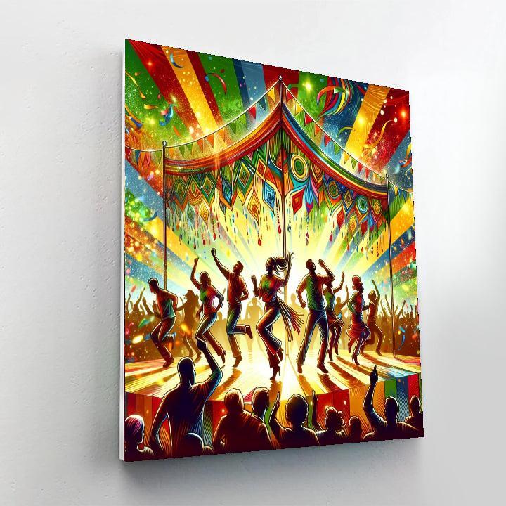 Festival Colors Paint By Numbers Kits