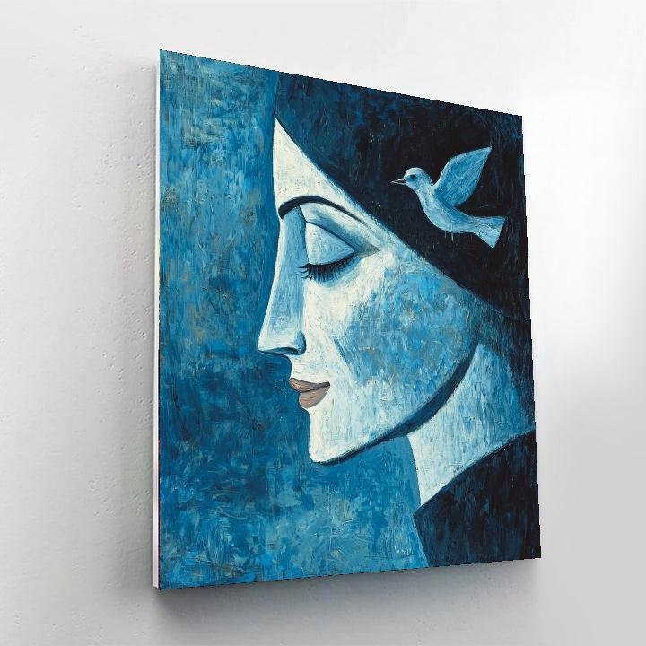 Pablo Picasso Inspired Picasso's Melancholic Muse  Numbered Painting Kits