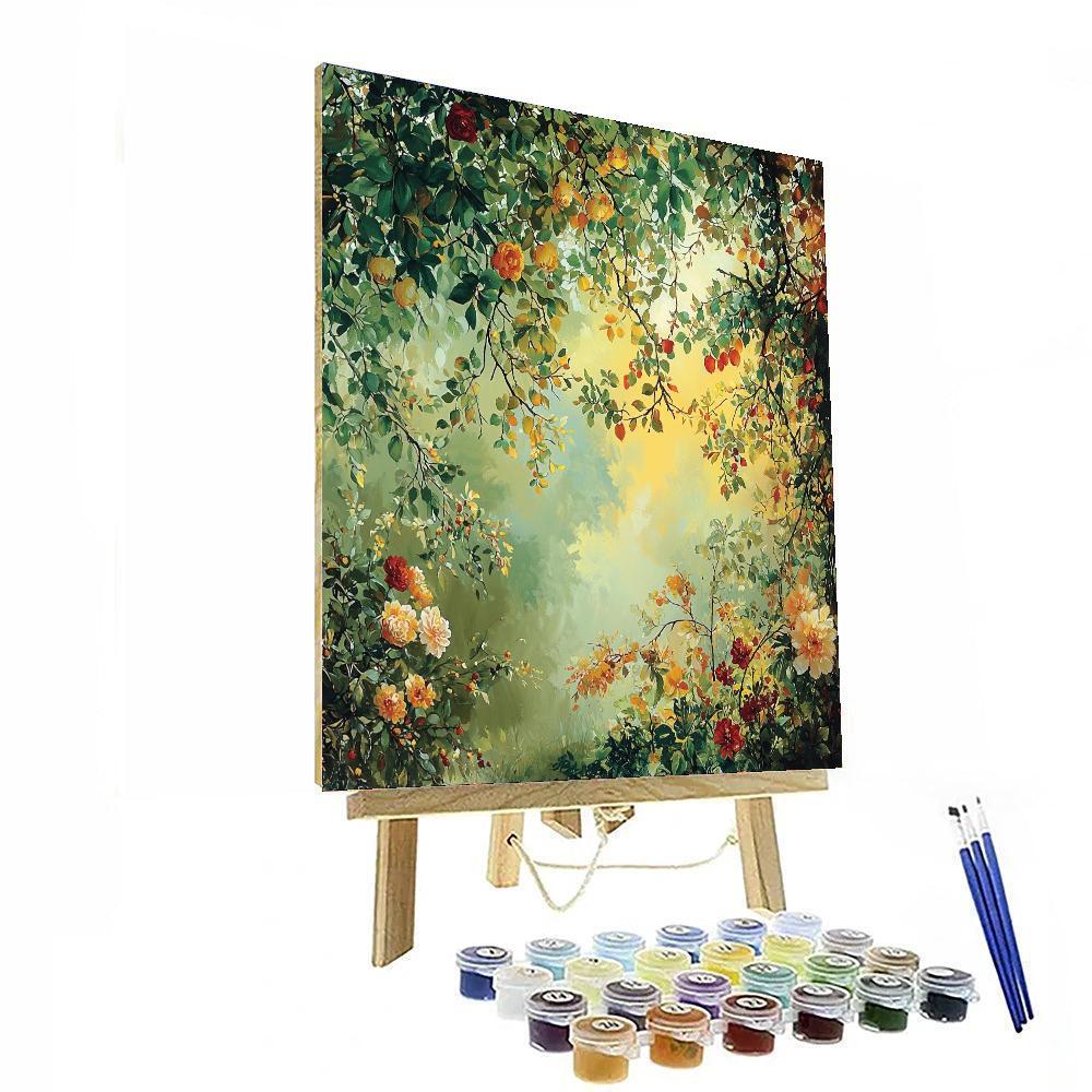 Leonardo Da Vinci Inspired Mystical Seasons  Painting Number Kit