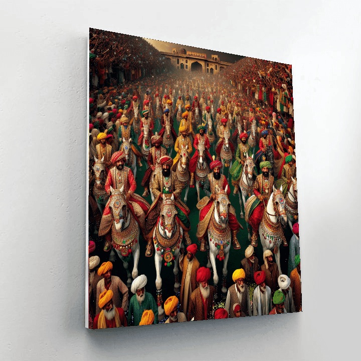 Durbar Festival - Kano, Nigeria Paint By Numbers