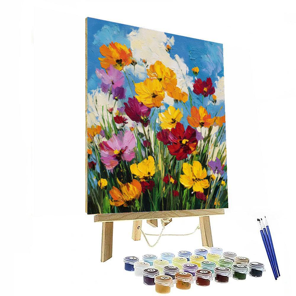 Mom's Heart Is A Garden Paint By Numbers Kits