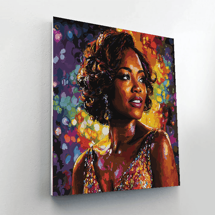 Viola Davis: The Power Of A Trailblazing Performer Painting Number Kit