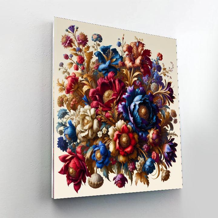 Renaissance Bouquet Paint By Number