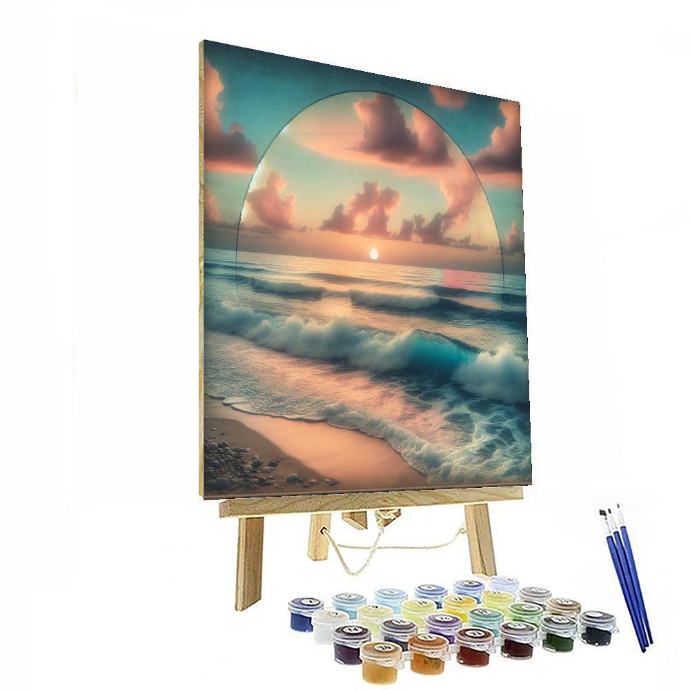 Ethereal Sea Breeze Paint By Numbers Art