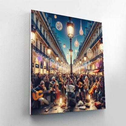 Fete De La Musique - Paris Numbered Painting Kits