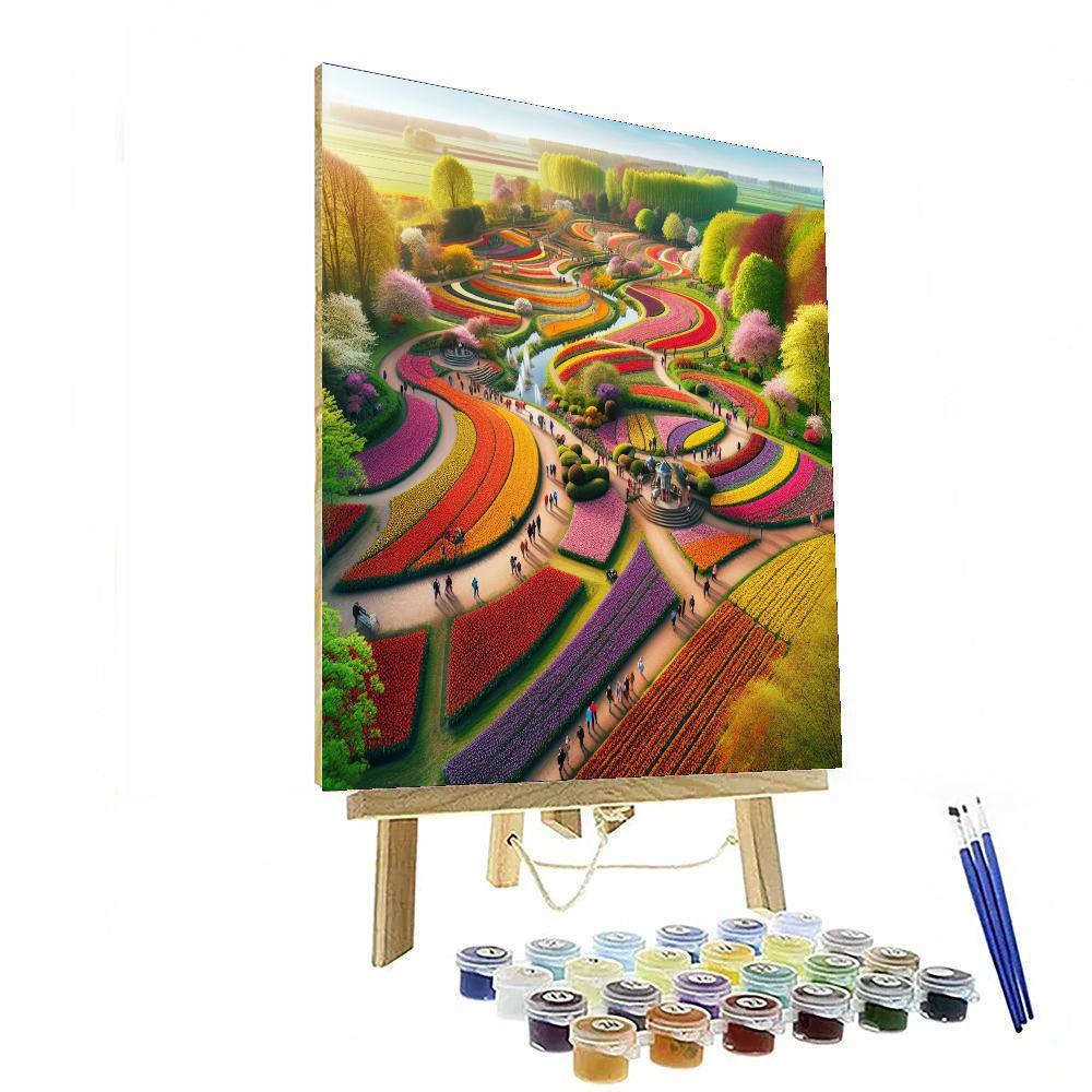 Keukenhof Flower Festival - Lisse Numbered Painting Kits