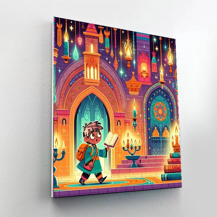 Magic Castle Journey Painting Number Kit