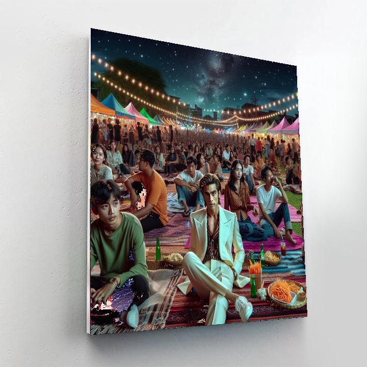 Okinawa International Movie Festival Painting Number Kit