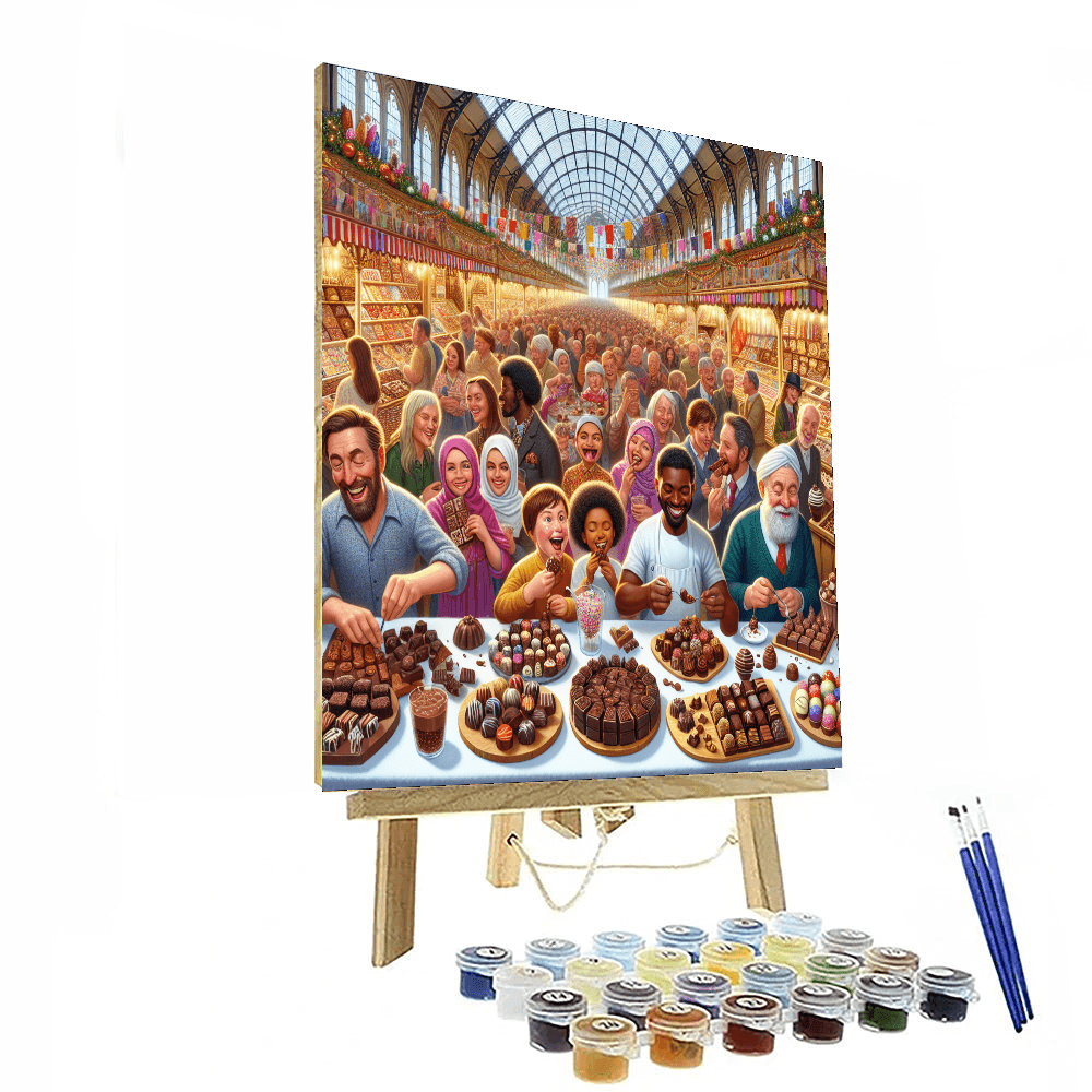 The Chocolate Festival Number Painting