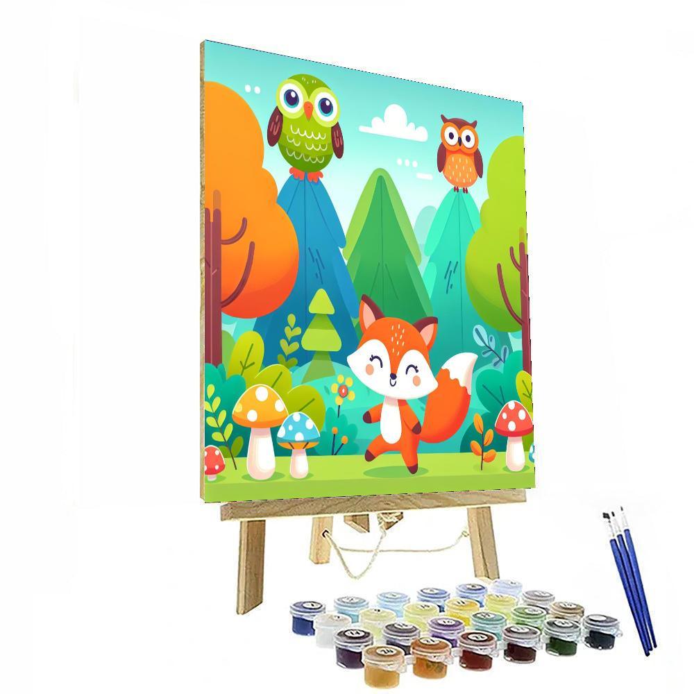 Fantasy Woodland Wonders Painting By Numbers Kit