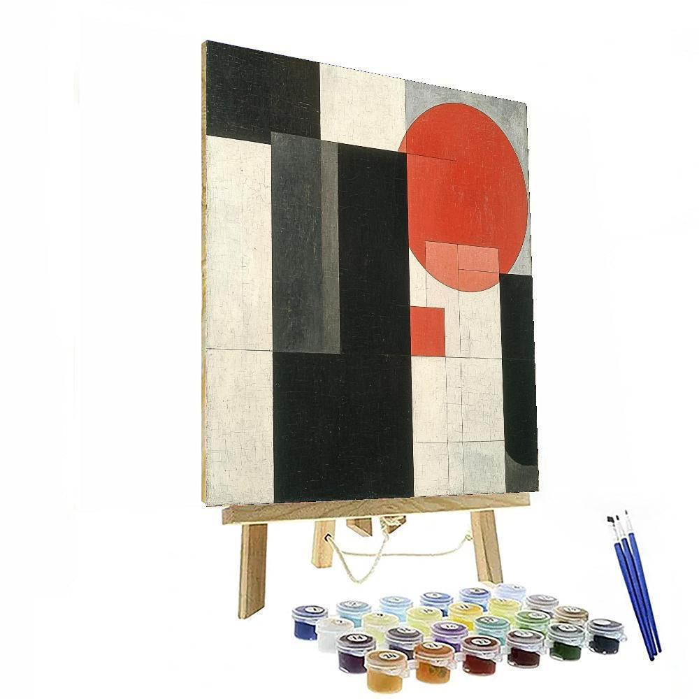 Kazimir Malevich Inspired Visionary Geometry  Paint By Color