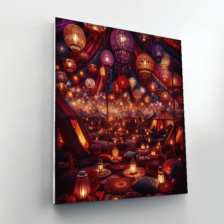Bohemian Festival Delight Paint By Numbers Kits
