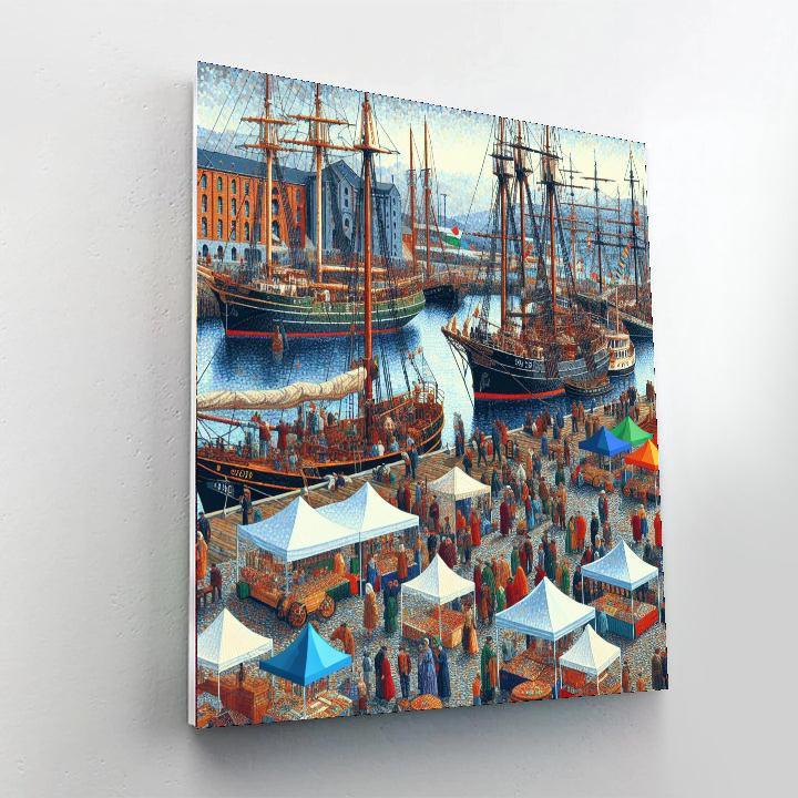 Belfast Titanic Maritime Festival - Northern Ireland Painting By Numbers Kit