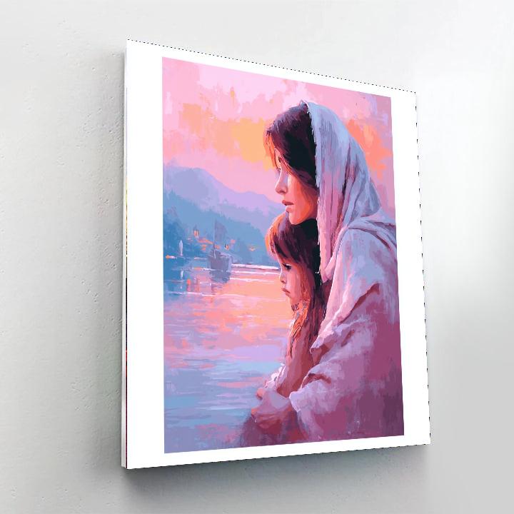 Silent Morning Number Painting