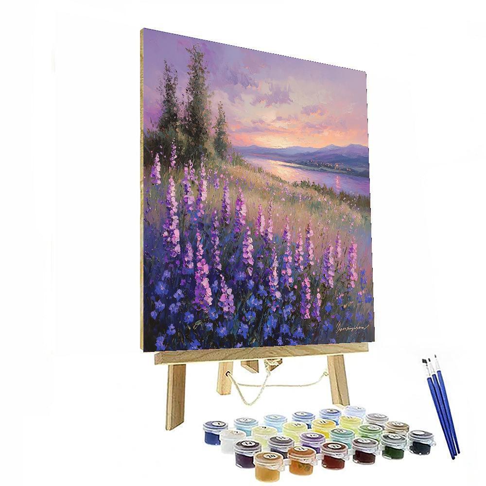 Twilight Walk With Mom Paint By Numbers